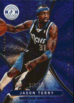 2012-13 Panini Totally Certified - Totally Blue #186 Jason Terry Front