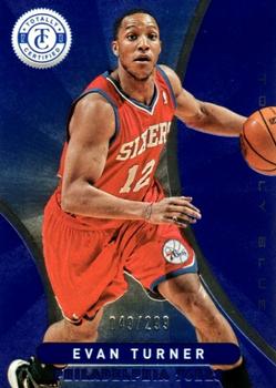 2012-13 Panini Totally Certified - Totally Blue #190 Evan Turner Front