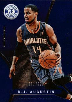 2012-13 Panini Totally Certified - Totally Blue #191 D.J. Augustin Front