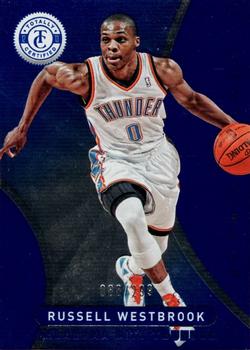 2012-13 Panini Totally Certified - Totally Blue #200 Russell Westbrook Front