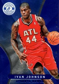 2012-13 Panini Totally Certified - Totally Blue #227 Ivan Johnson Front