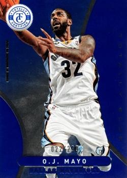 2012-13 Panini Totally Certified - Totally Blue #240 O.J. Mayo Front