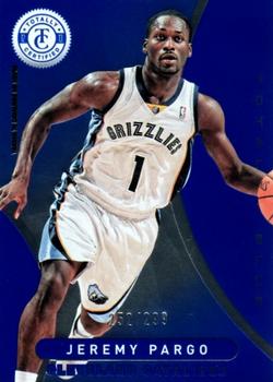 2012-13 Panini Totally Certified - Totally Blue #259 Jeremy Pargo Front