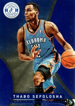 2012-13 Panini Totally Certified - Totally Blue #283 Thabo Sefolosha Front