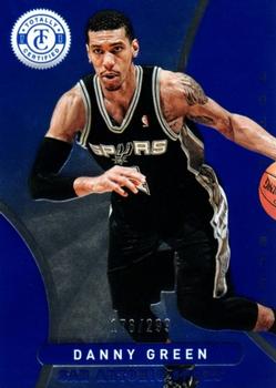 2012-13 Panini Totally Certified - Totally Blue #286 Danny Green Front