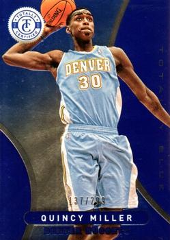 2012-13 Panini Totally Certified - Totally Blue #296 Quincy Miller Front
