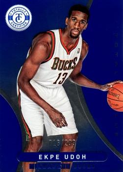 2012-13 Panini Totally Certified - Totally Blue #300 Ekpe Udoh Front