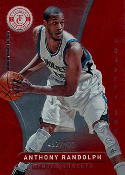 2012-13 Panini Totally Certified - Totally Red #166 Anthony Randolph Front