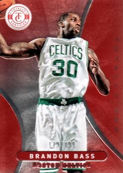 2012-13 Panini Totally Certified - Totally Red #13 Brandon Bass Front