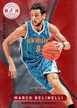 2012-13 Panini Totally Certified - Totally Red #20 Marco Belinelli Front
