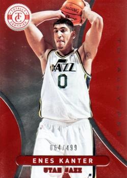 2012-13 Panini Totally Certified - Totally Red #38 Enes Kanter Front