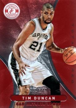 2012-13 Panini Totally Certified - Totally Red #58 Tim Duncan Front