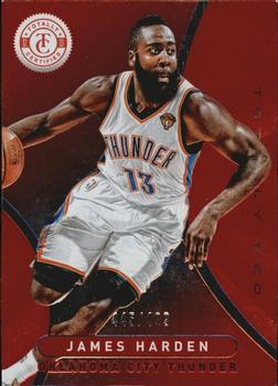 2012-13 Panini Totally Certified - Totally Red #90 James Harden Front