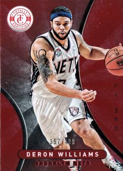 2012-13 Panini Totally Certified - Totally Red #201 Deron Williams Front