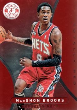 2012-13 Panini Totally Certified - Totally Red #214 MarShon Brooks Front