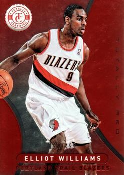 2012-13 Panini Totally Certified - Totally Red #247 Elliot Williams Front