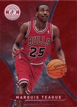 2012-13 Panini Totally Certified - Totally Red #285 Marquis Teague Front