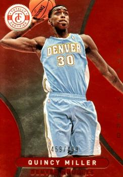 2012-13 Panini Totally Certified - Totally Red #296 Quincy Miller Front