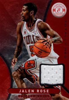 2012-13 Panini Totally Certified - Totally Red Memorabilia #21 Jalen Rose Front