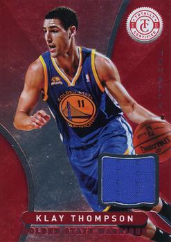 2012-13 Panini Totally Certified - Totally Red Memorabilia #93 Klay Thompson Front