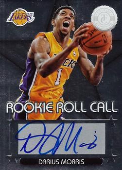 2012-13 Panini Totally Certified - Rookie Roll Call Autographs #77 Darius Morris Front