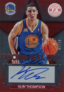 2012-13 Panini Totally Certified - Rookie Roll Call Autographs Red #17 Klay Thompson Front