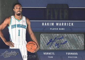 2012-13 Panini Absolute - Frequent Flyer Autographs #15 Hakim Warrick Front