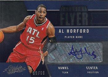 2012-13 Panini Absolute - Frequent Flyer Autographs #19 Al Horford Front
