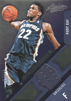 2012-13 Panini Absolute - Frequent Flyer Materials #5 Rudy Gay Front