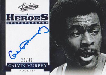 2012-13 Panini Absolute - Heroes Autographs #2 Calvin Murphy Front
