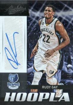 2012-13 Panini Absolute - Hoopla Autographs #13 Rudy Gay Front