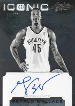 2012-13 Panini Absolute - Iconic Autographs #3 Gerald Wallace Front