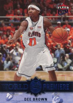 2006-07 Ultra - Target Exclusive World Premiere #237 Dee Brown Front