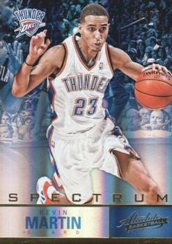 2012-13 Panini Absolute - Spectrum Gold #41 Kevin Martin Front