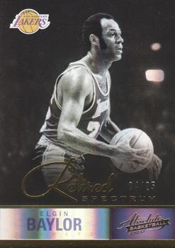 2012-13 Panini Absolute - Spectrum Gold #106 Elgin Baylor Front