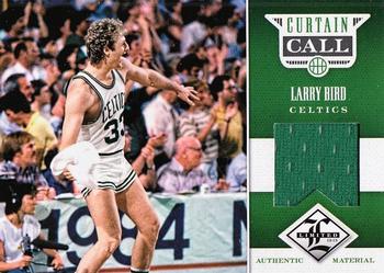 2012-13 Panini Limited - Curtain Call Materials #1 Larry Bird Front