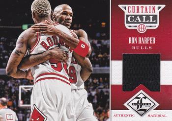 2012-13 Panini Limited - Curtain Call Materials #12 Ron Harper Front