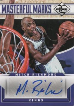 2012-13 Panini Limited - Masterful Marks Signatures #41 Mitch Richmond Front