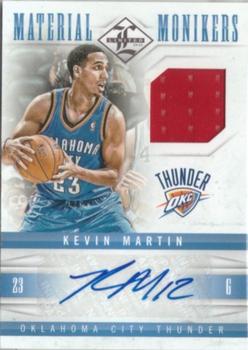 2012-13 Panini Limited - Monikers Materials #8 Kevin Martin Front