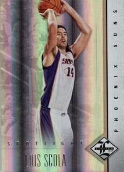 2012-13 Panini Limited - Silver Spotlight #143 Luis Scola Front