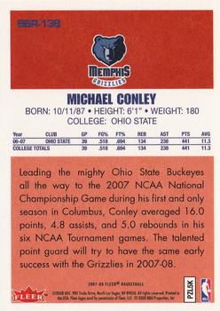 2007-08 Fleer - 86-87 Retro Rookies #86R-138 Michael Conley Back