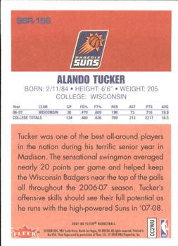 2007-08 Fleer - 86-87 Retro Rookies #86R-156 Alando Tucker Back