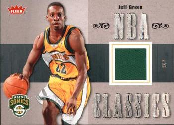 2007-08 Fleer - NBA Classics #TT-JG Jeff Green Front