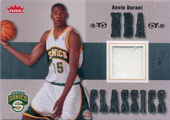 2007-08 Fleer - NBA Classics #TT-KD Kevin Durant Front