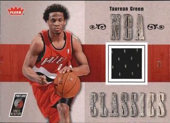 2007-08 Fleer - NBA Classics #TT-TG Taurean Green Front