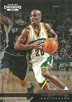 2012-13 Panini Contenders - Legendary Contenders #17 Gary Payton Front