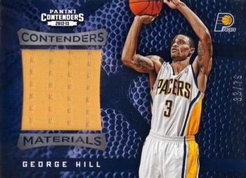 2012-13 Panini Contenders - Materials #14 George Hill Front