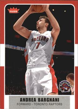 2007-08 Fleer - Glossy #15 Andrea Bargnani Front