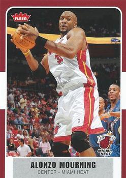 2007-08 Fleer - Glossy #22 Alonzo Mourning Front