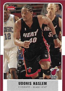 2007-08 Fleer - Glossy #27 Udonis Haslem Front